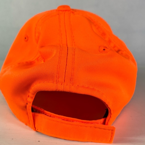 Team Realtree hunting orange & camouflage accents adjustable  women’s caps - Picture 4 of 13